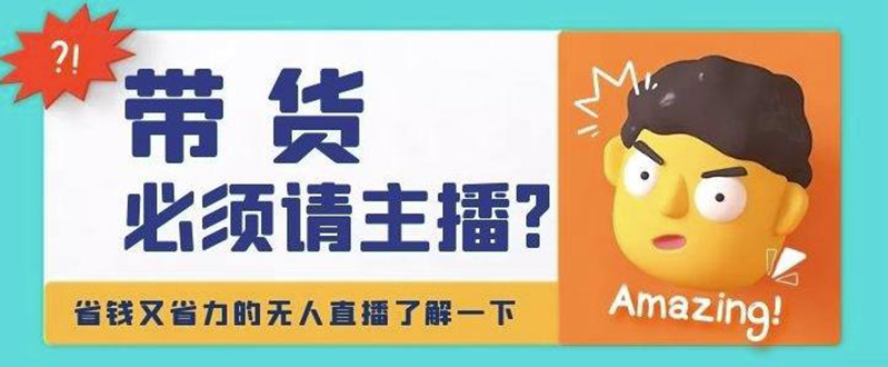 （4312期）淘宝无人直播带货0基础教程，手把手教你无人直播，省钱又省力-副业库